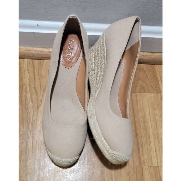 J.Crew Espadrilee Wedge Platform 7.5 - Picture 1 of 7